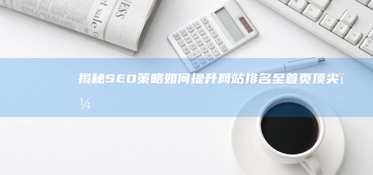 揭秘SEO策略：如何提升网站排名至首页顶尖？